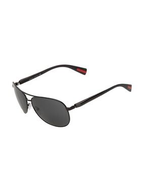 Gucci Black Aviator Sunglasses with Dark Lenses